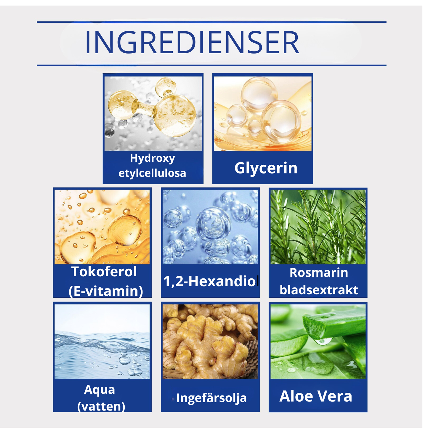 HOEGOA - Hårroller med Rosmarin & Ingefära – För naturlig hårväxt