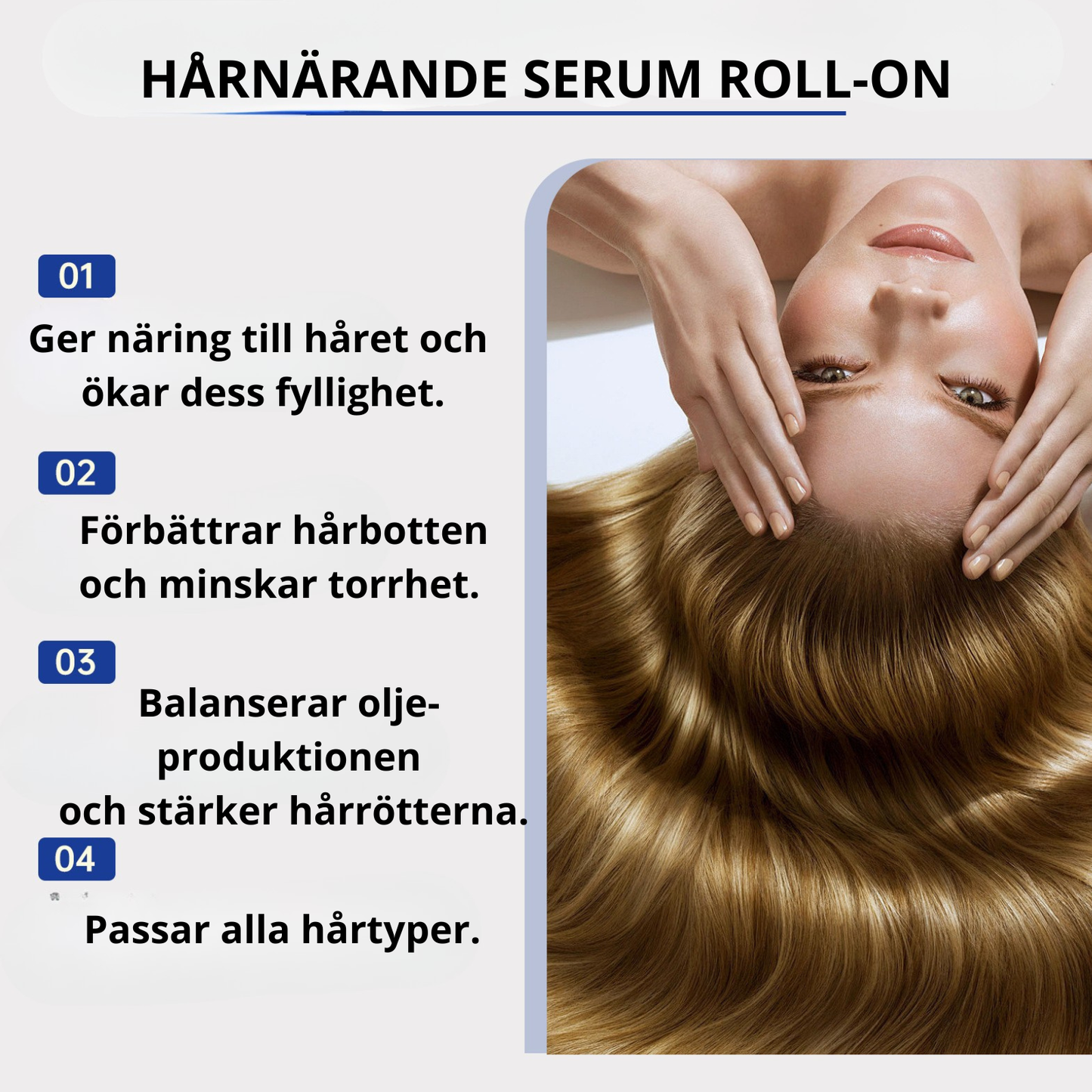 HOEGOA - Hårroller med Rosmarin & Ingefära – För naturlig hårväxt